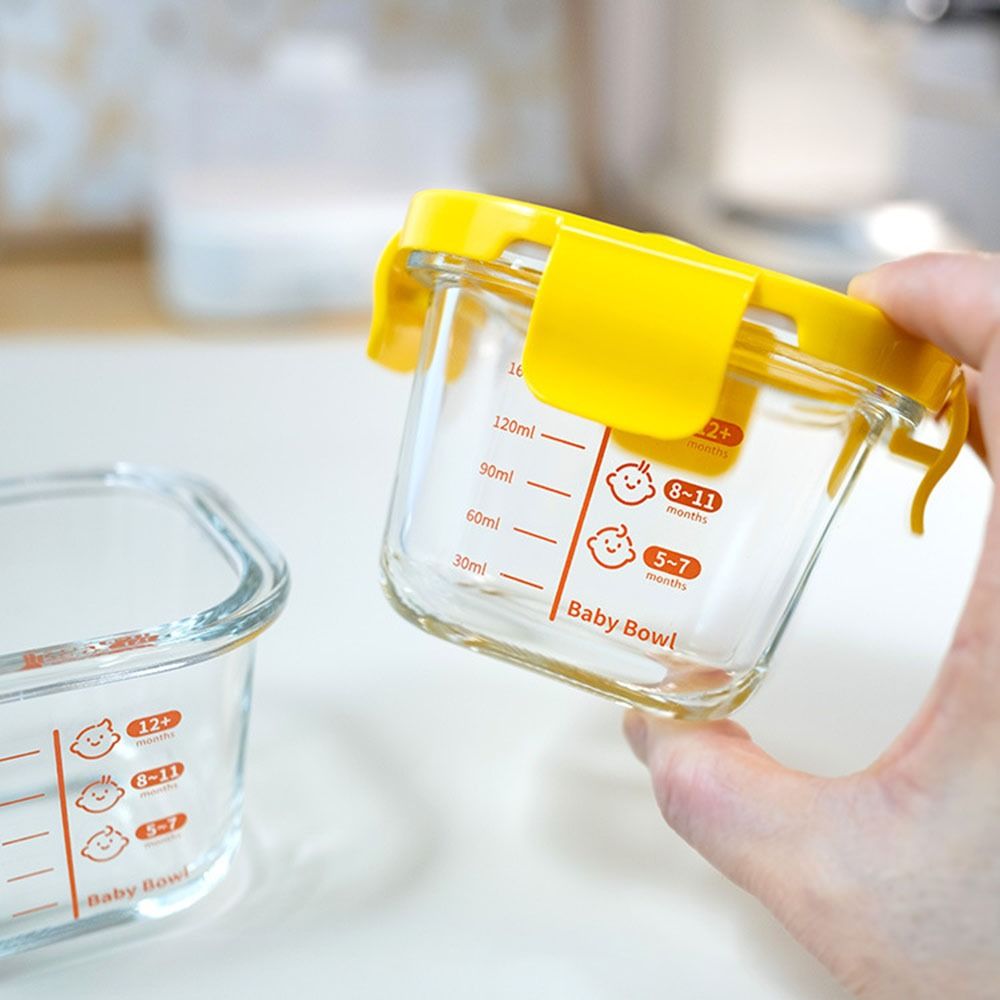 Baby Food Glass Jar - 170ml Baby Food Storage Jar Glass
