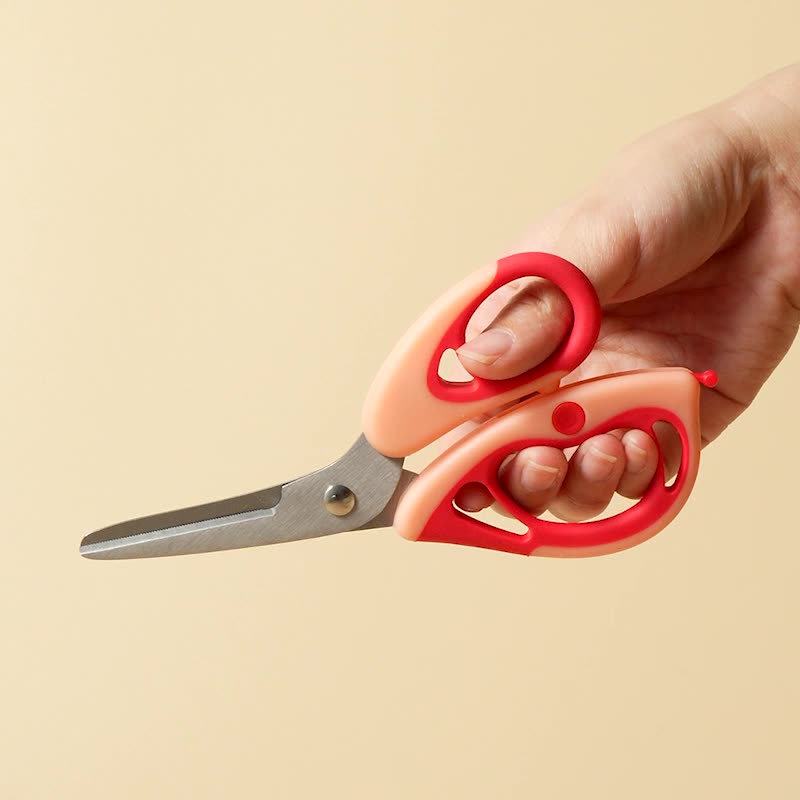 Baby Food Scissors - Stainless steel complementary food scissors, mother