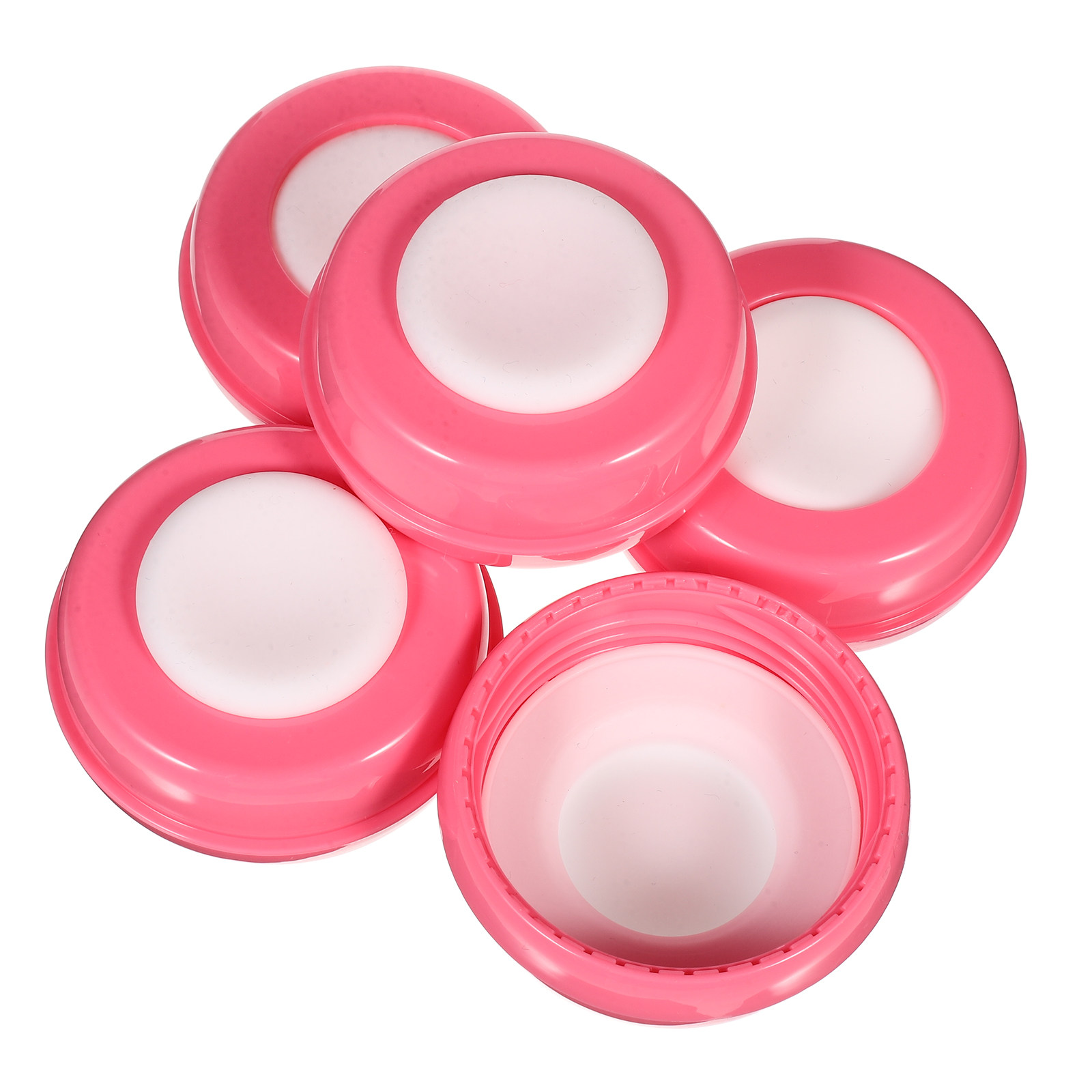 Baby Food Glass Jar - 5Pcs Leak-Proof Silicone Sealing Disks for