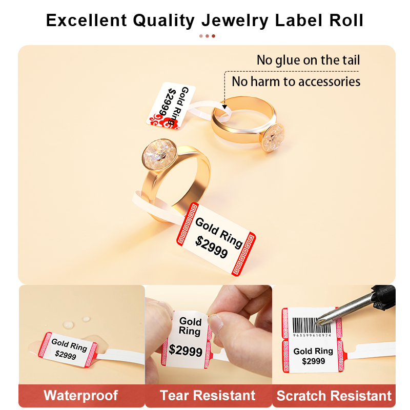 Self-adhesive  Jewelry Label f - đánh giá và giá Baby Food Label