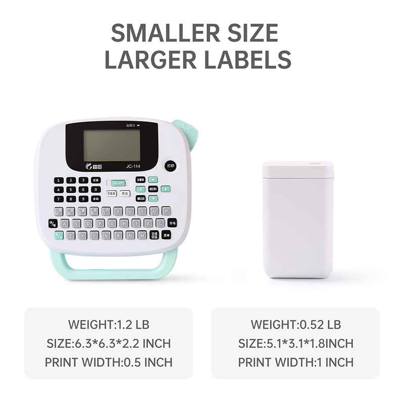 ​​NiiMbot D101 Mini Thermal La - đánh giá và giá Baby Food Label