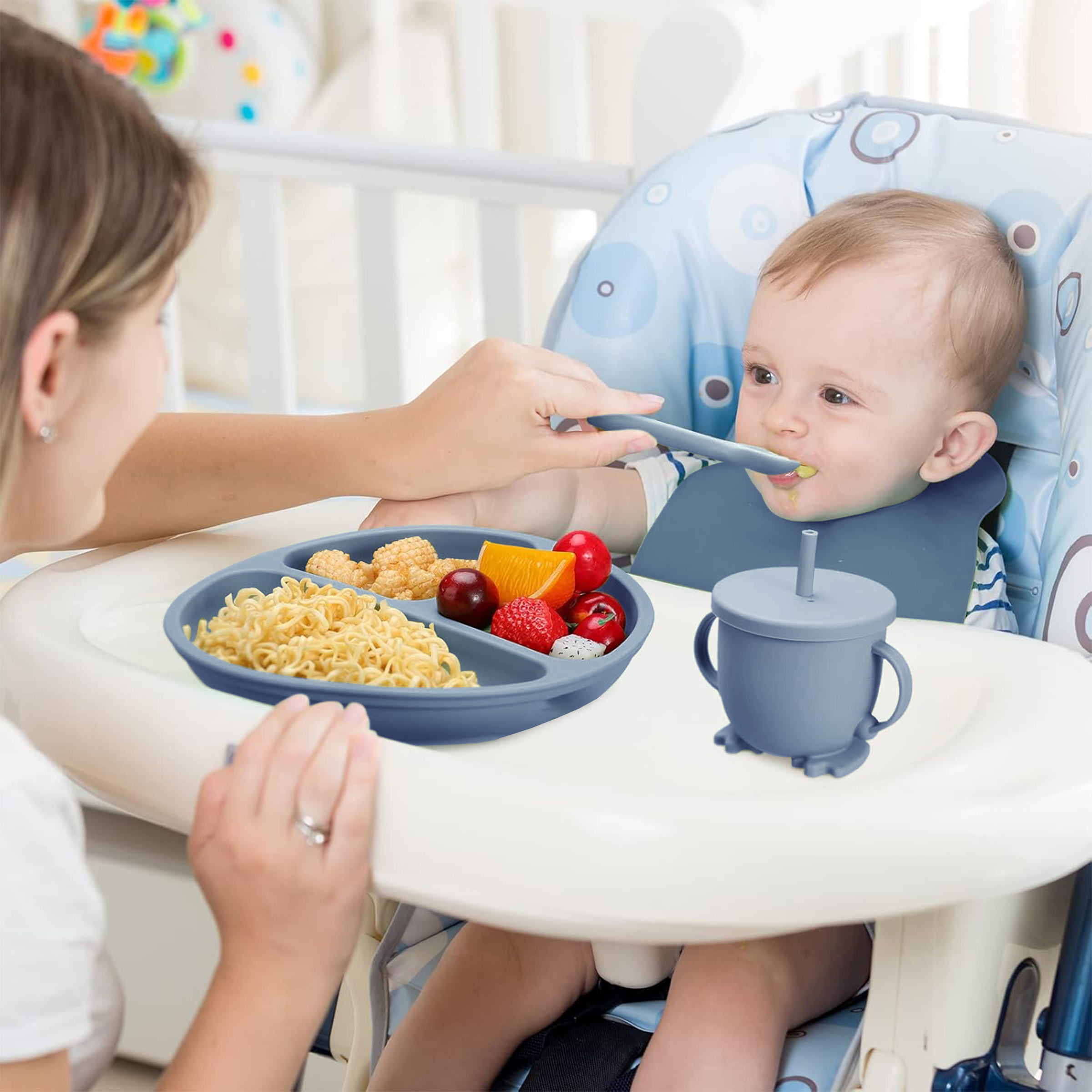 Children's Silicone Tableware  - đánh giá và giá Baby Food Knife Set