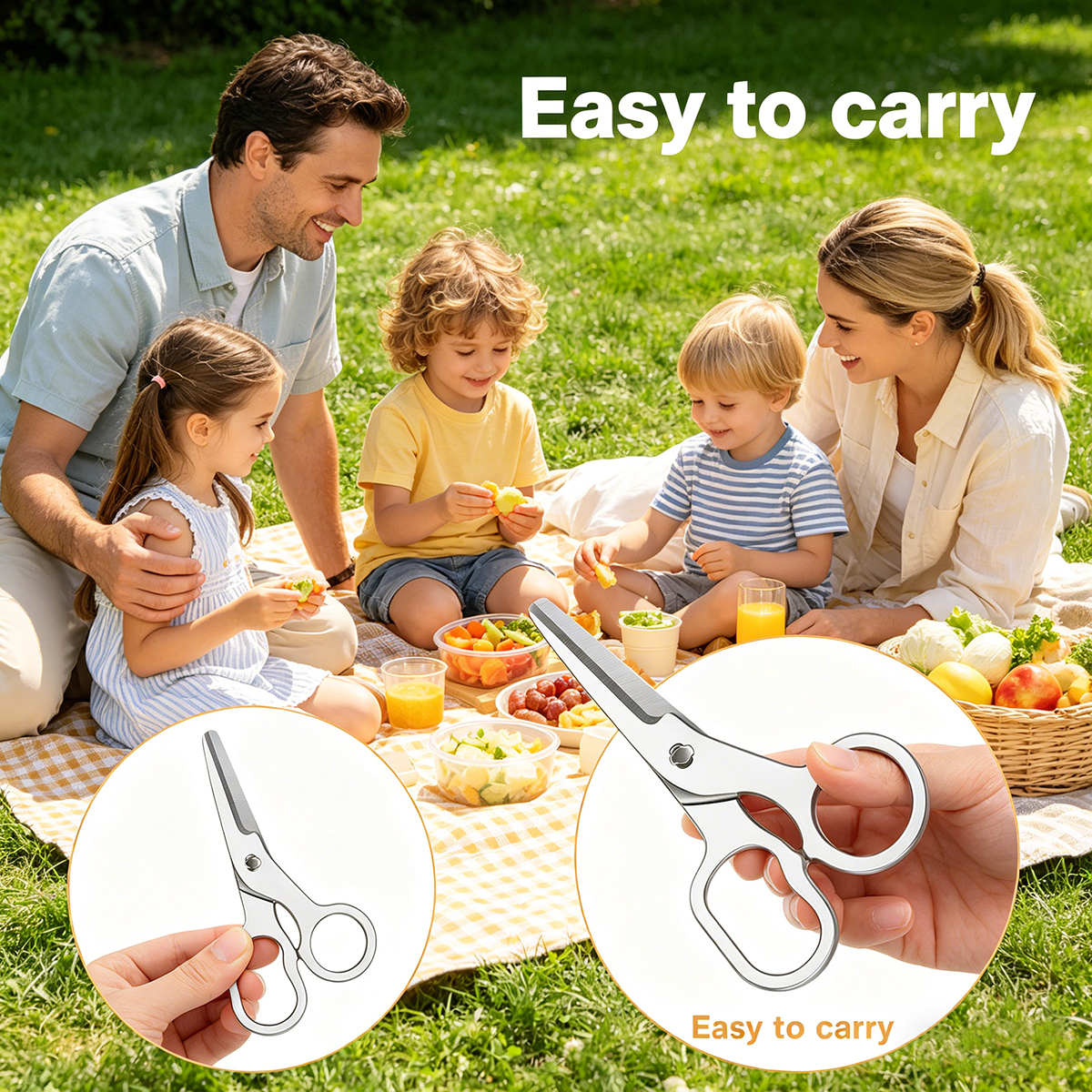Multi functional food scissors - đánh giá và giá Baby Food Scissors