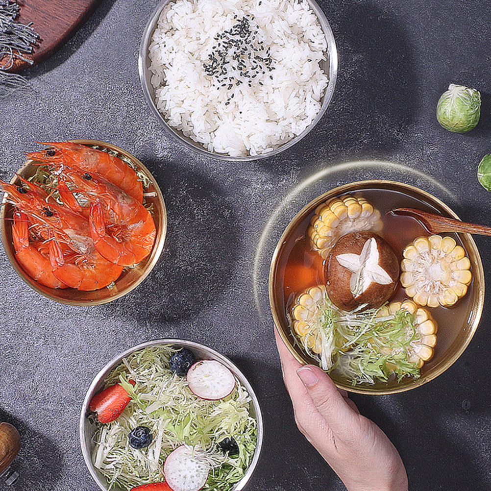 1Pcs Stainless Steel Food Bowl - đánh giá và giá Baby Food In Restaurant