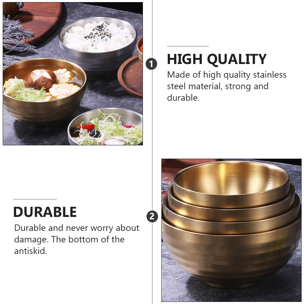 1Pcs Stainless Steel Food Bowl - đánh giá và giá Baby Food In Restaurant