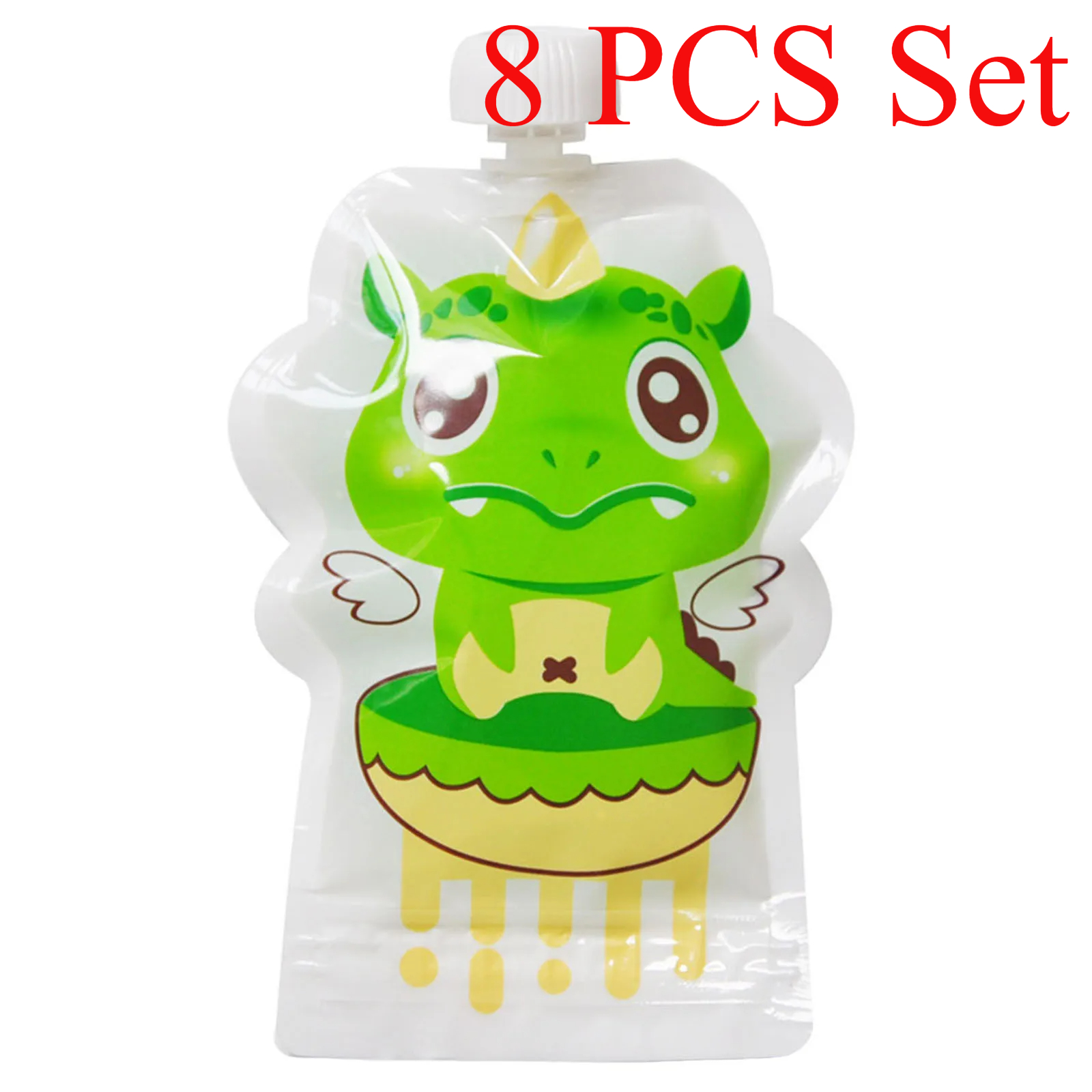 8pcs Baby Complementary Food B - đánh giá và giá Baby Food Reusable Pouches