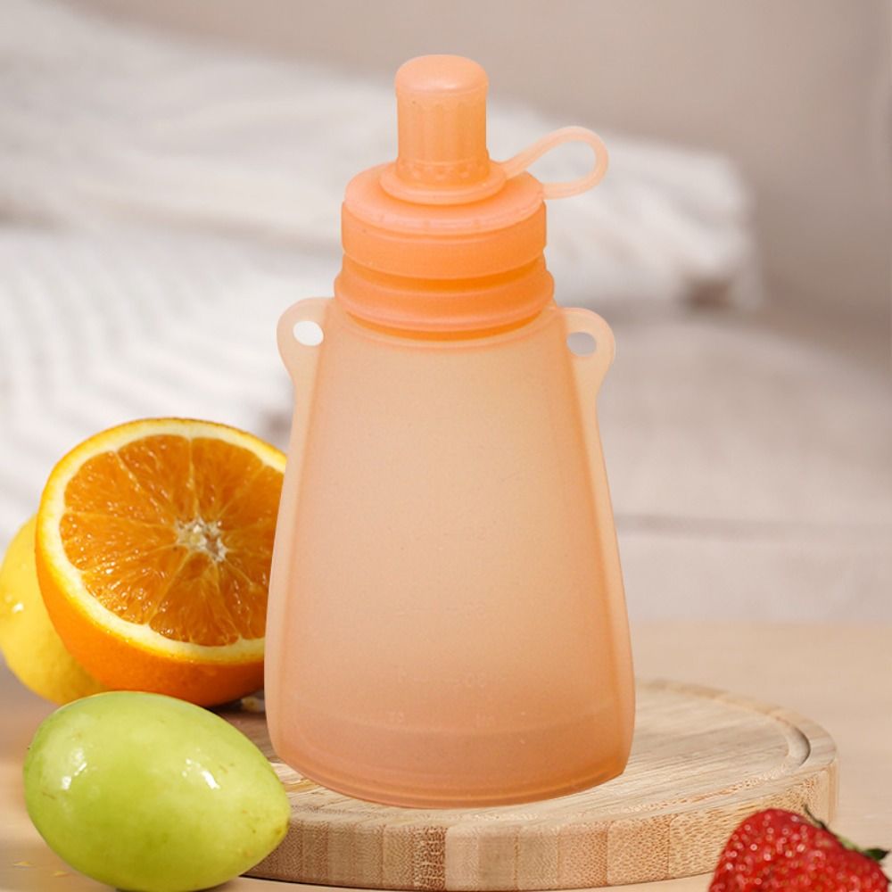 BPA Free Silicone Baby Food Po - đánh giá và giá Baby Food Reusable Pouches