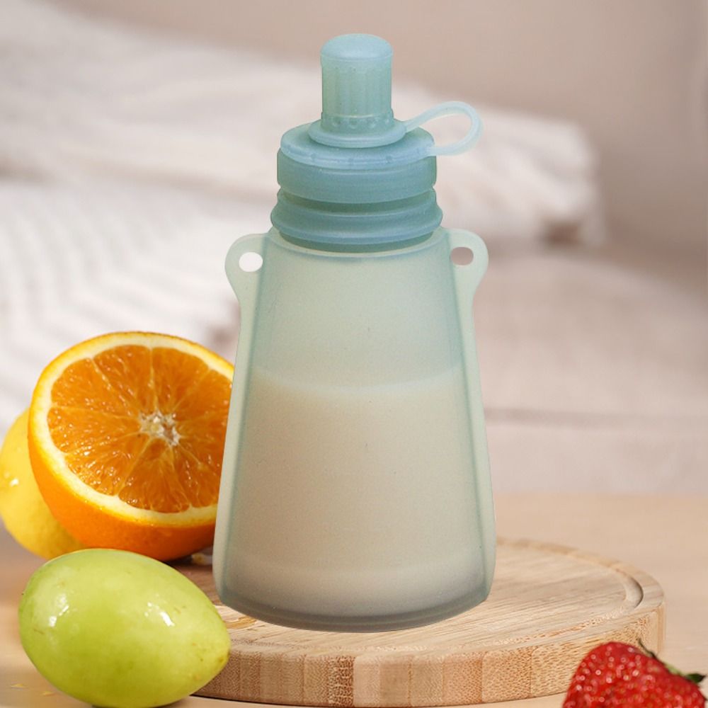 BPA Free Silicone Baby Food Po - đánh giá và giá Baby Food Reusable Pouches