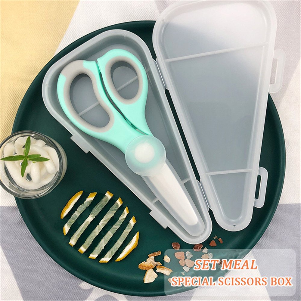 Portable Ceramic Scissors Baby - đánh giá và giá Baby Food Scissors