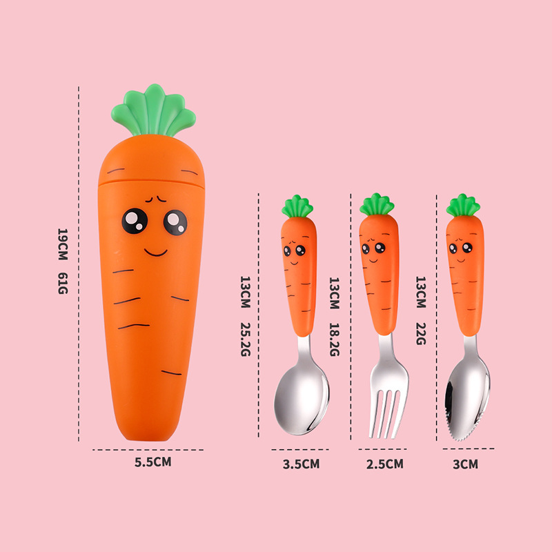 1PC/1set carrot set children's - đánh giá và giá Baby Food Knife Set