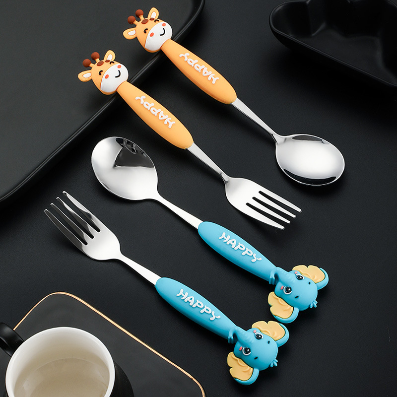 Cute 304 Stainless Steel Spoon - đánh giá và giá Baby Food Knife Set