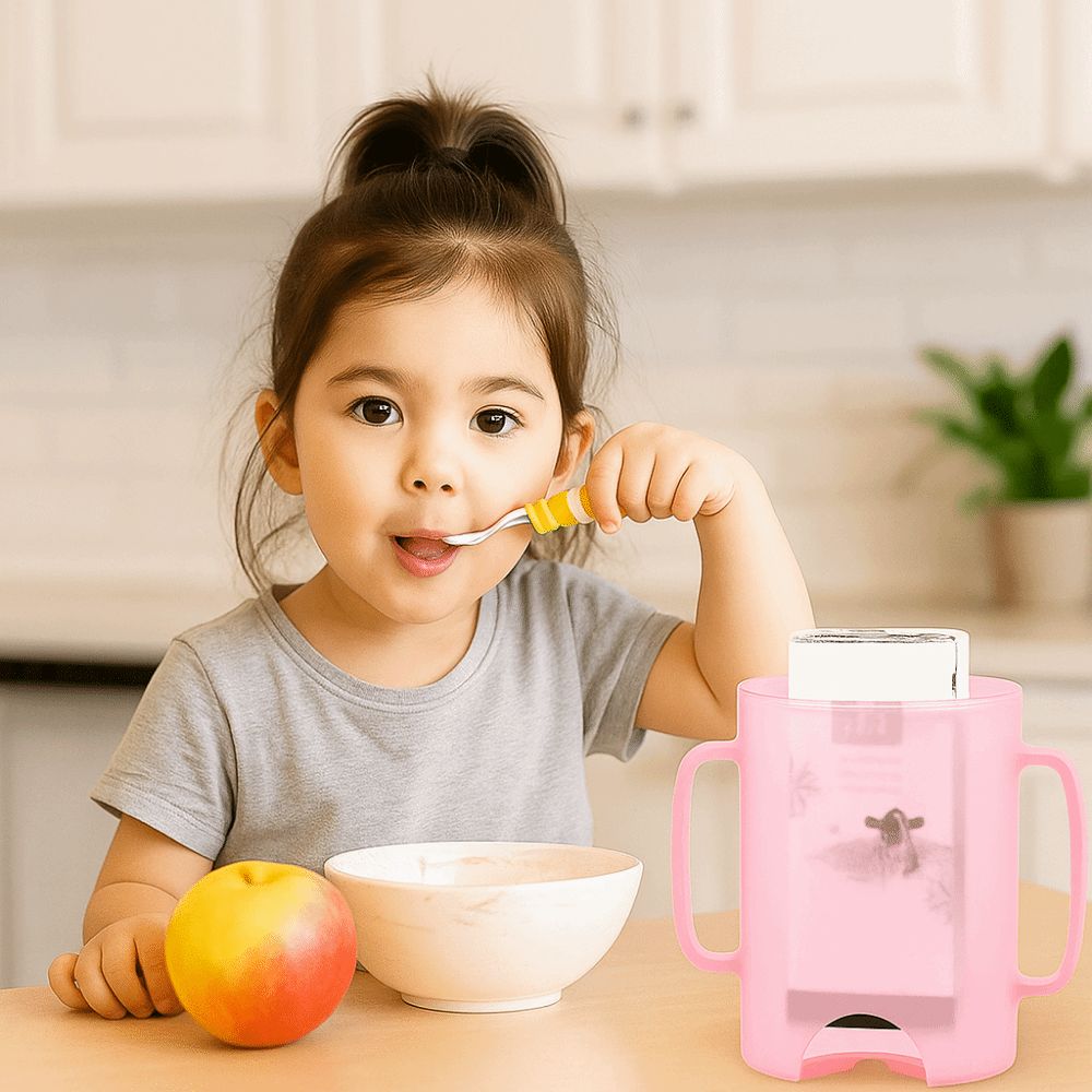 Plastic Squeeze Pouch Holder C - đánh giá và giá Baby Food Reusable Pouches