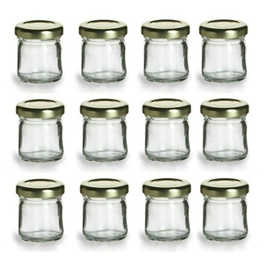 12 pcs, 1.5 oz Mini Glass Jars - đánh giá và giá Baby Food Glass Jar
