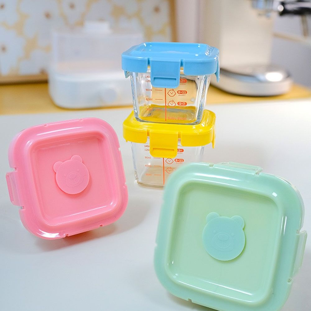 Simple 170ml Food Storage Box  - đánh giá và giá Baby Food Glass Jar