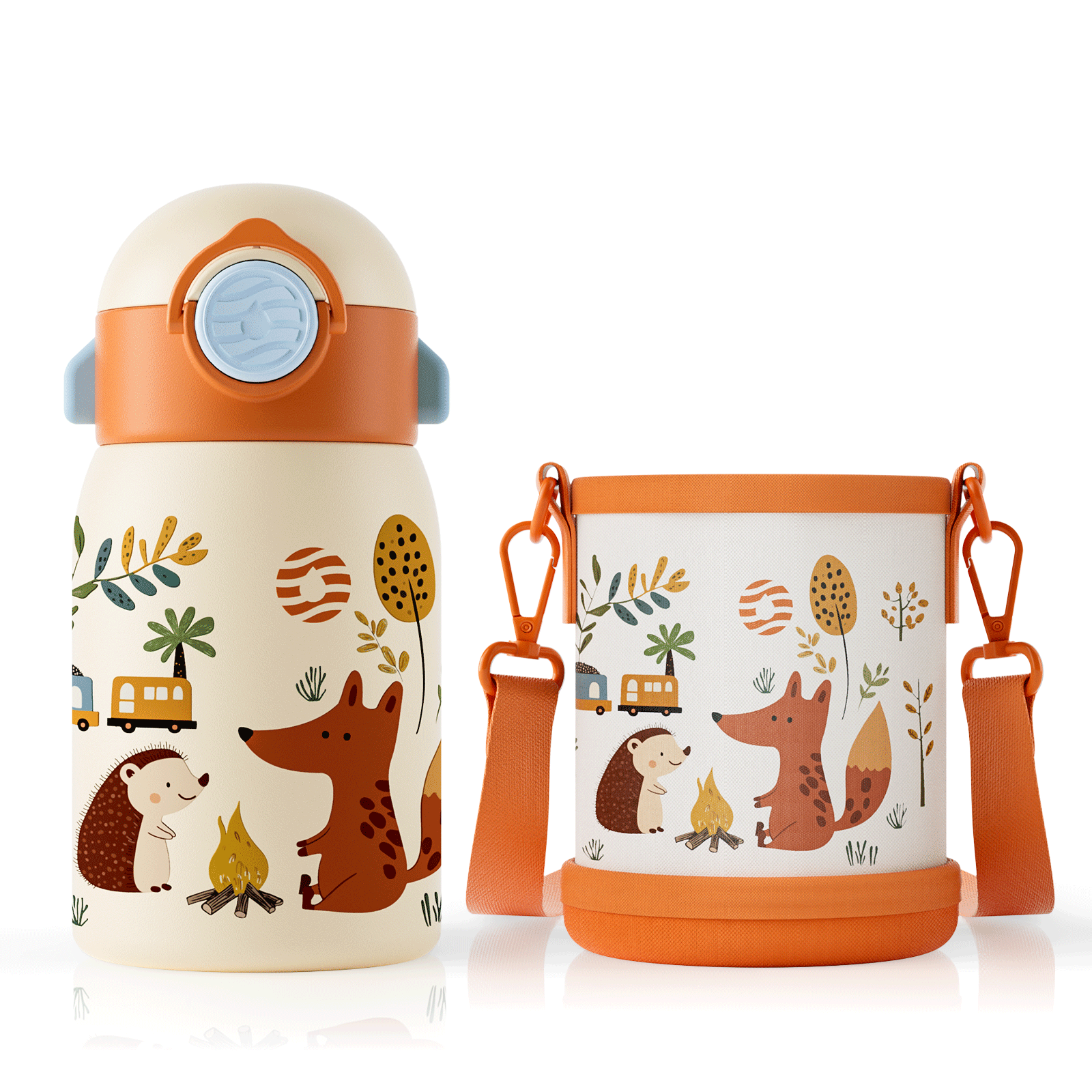 Fjbottle 400ml Kids Water Bott - đánh giá và giá Baby Food Thermos