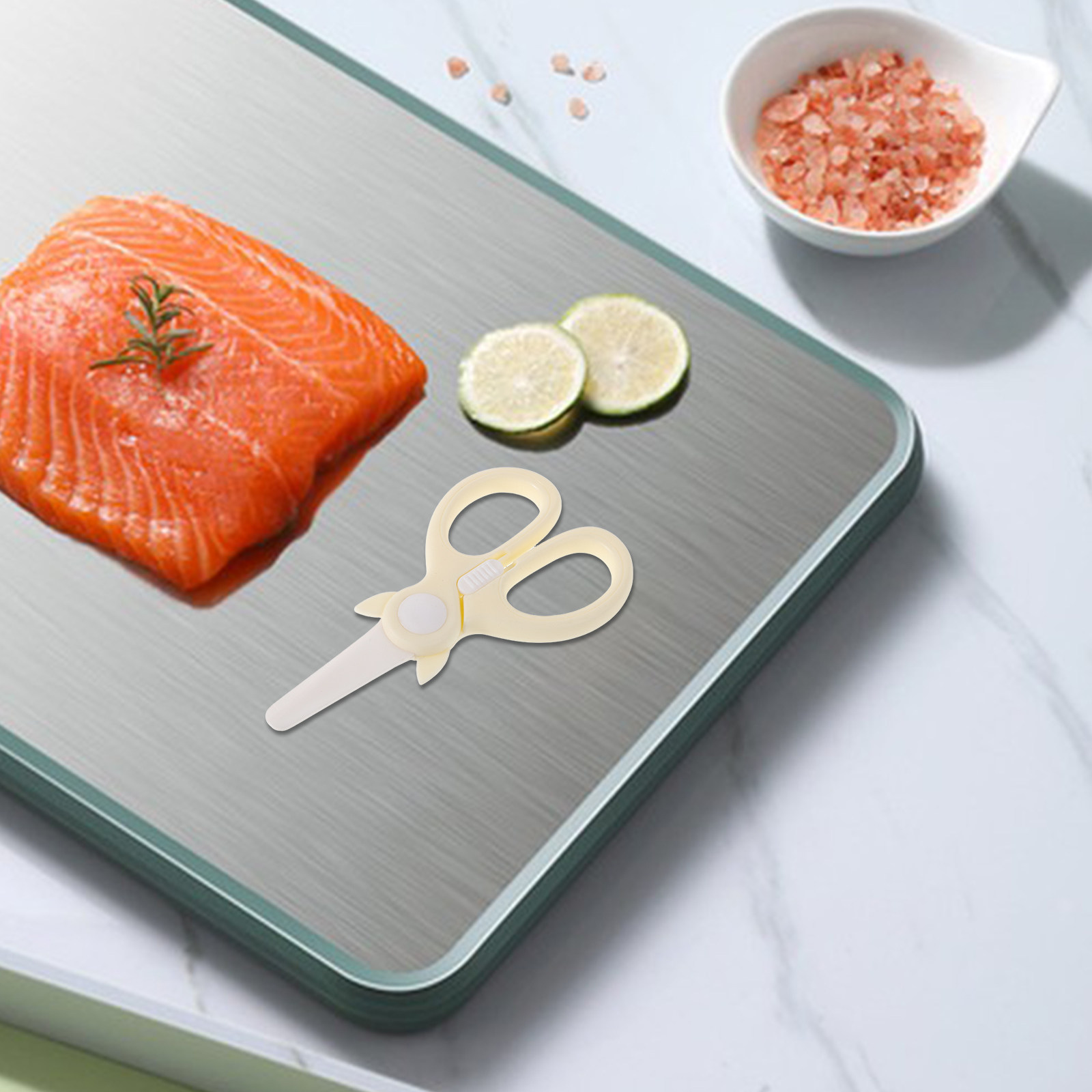 Portable Ceramic Food Cutter S - đánh giá và giá Baby Food Scissors