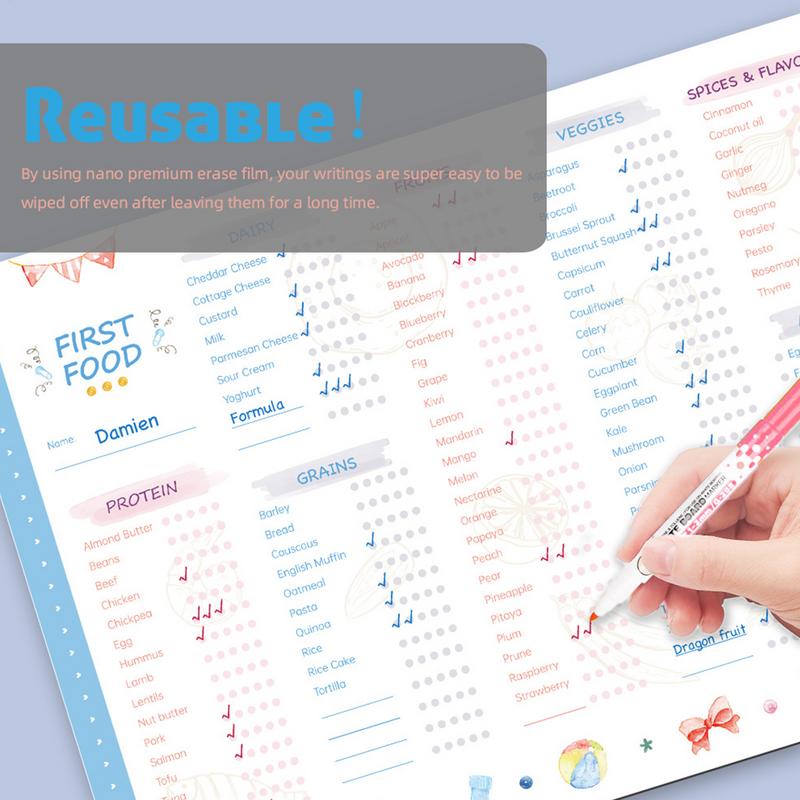 Baby First Foods Checklist Mag - đánh giá và giá Baby Food List