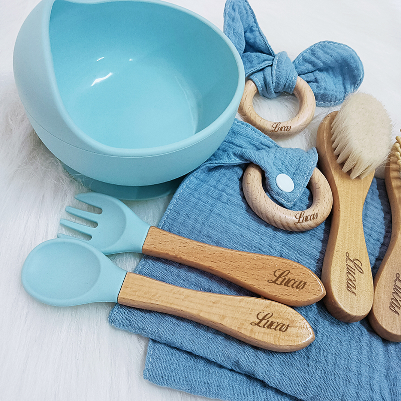7PCS/Set Personalized Name Bab - đánh giá và giá Baby 1 Year Food