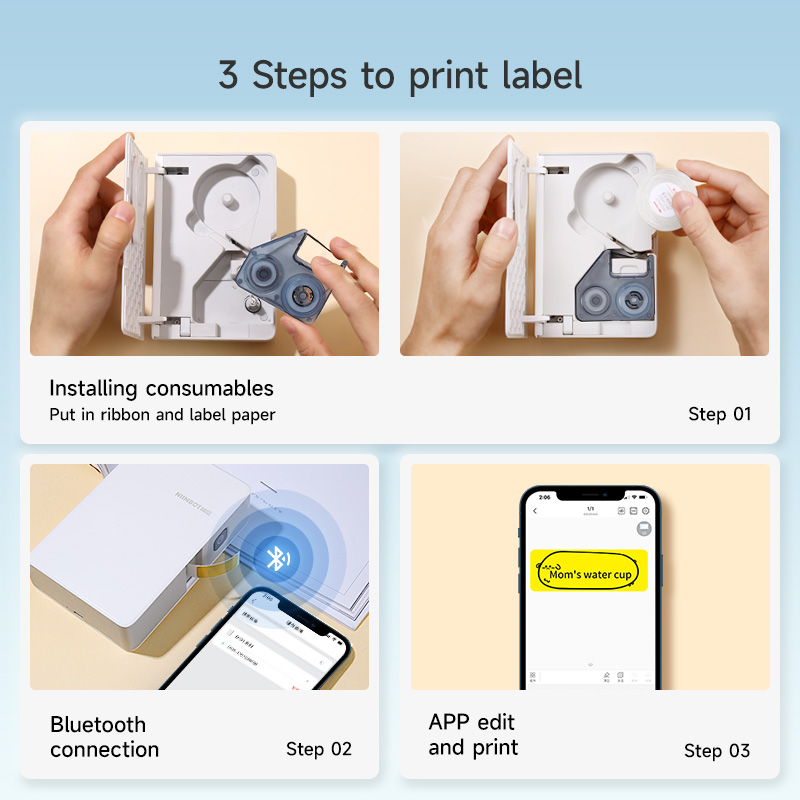 Niimbot N1/B18 Thermal Transfe - đánh giá và giá Baby Food Label