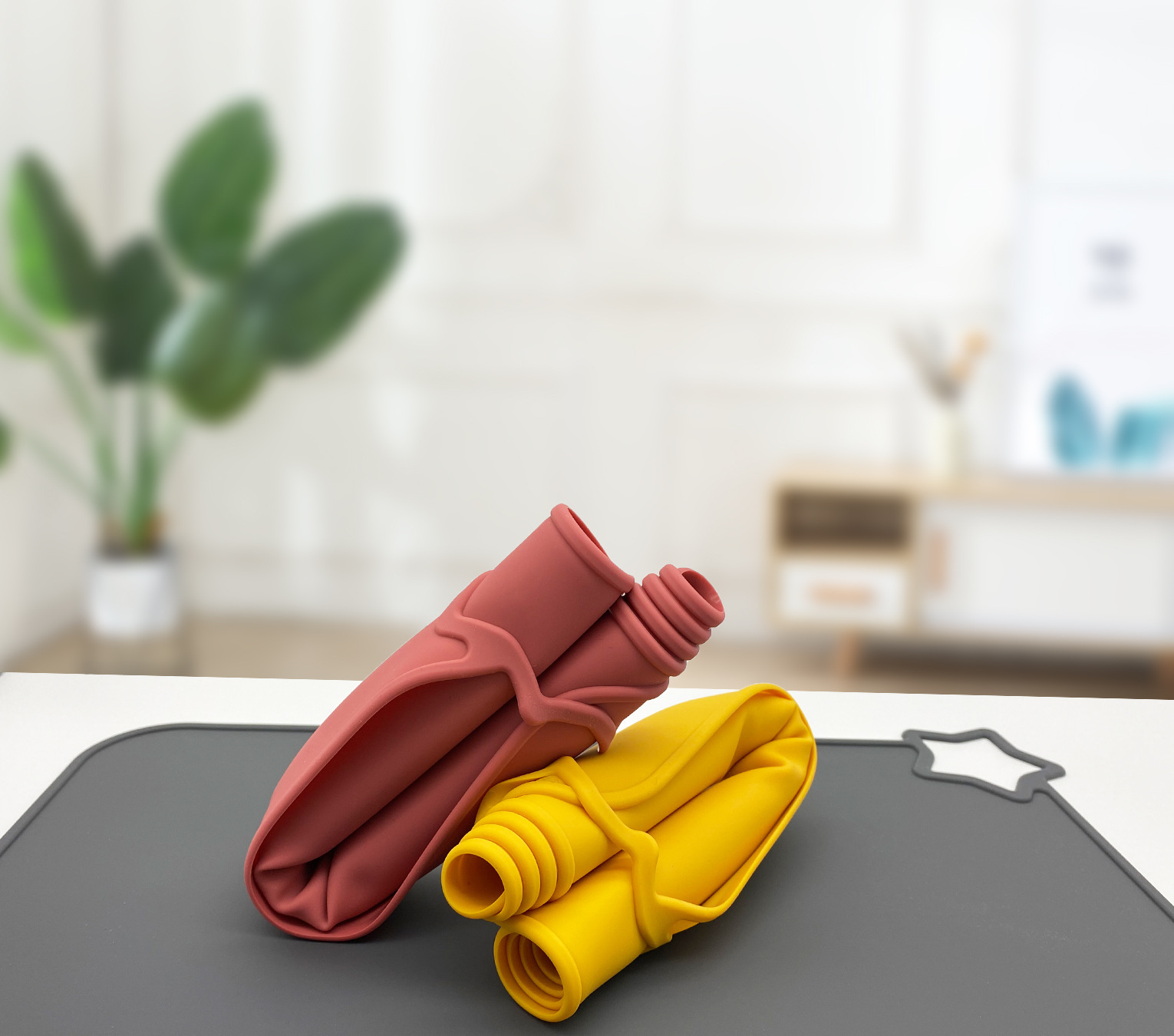 1PCS Simple Silicone Placemat  - đánh giá và giá Baby Food In Restaurant