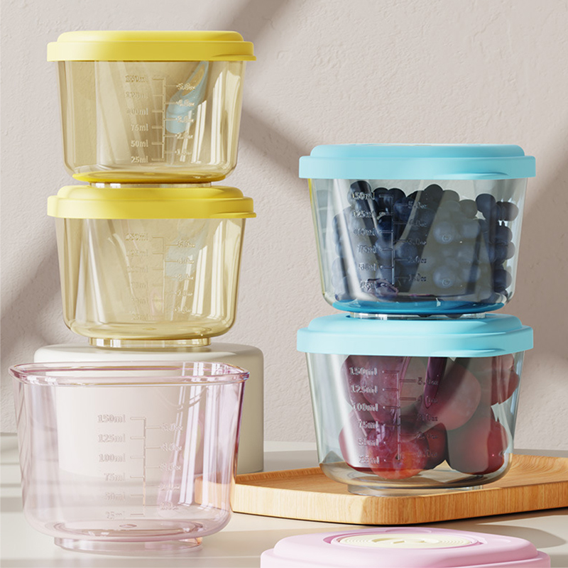 6 Pcs Baby Food Storage Contai - đánh giá và giá Baby Food Glass Jar