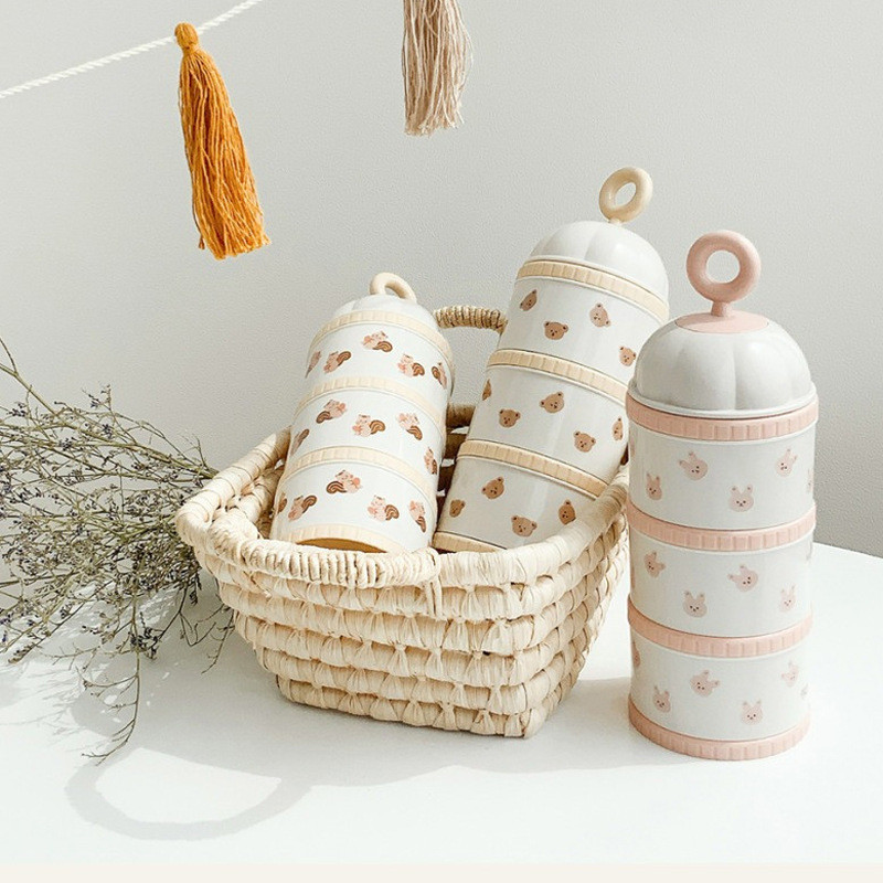Cute Bear Milk Powder Box Baby - đánh giá và giá Baby Food Newborn