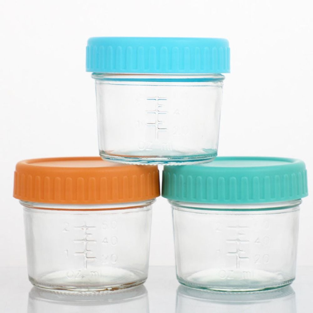6pcs Mason Jar Glass Baby Food - đánh giá và giá Baby Food Glass Jar