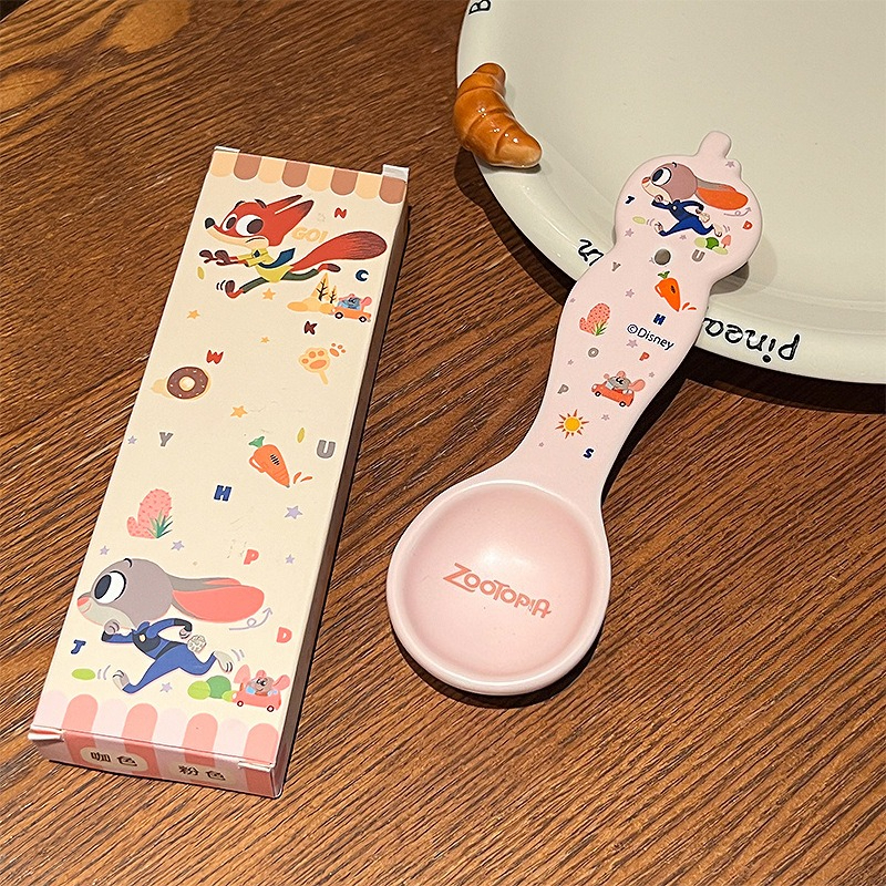 Stitch Spoon Zootopia Judy Nic - đánh giá và giá Baby Food Knife Set
