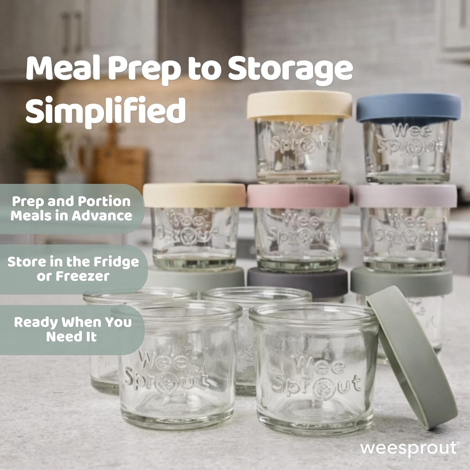 Glass Baby Food Storage Jars w - đánh giá và giá Baby Food Glass Jar