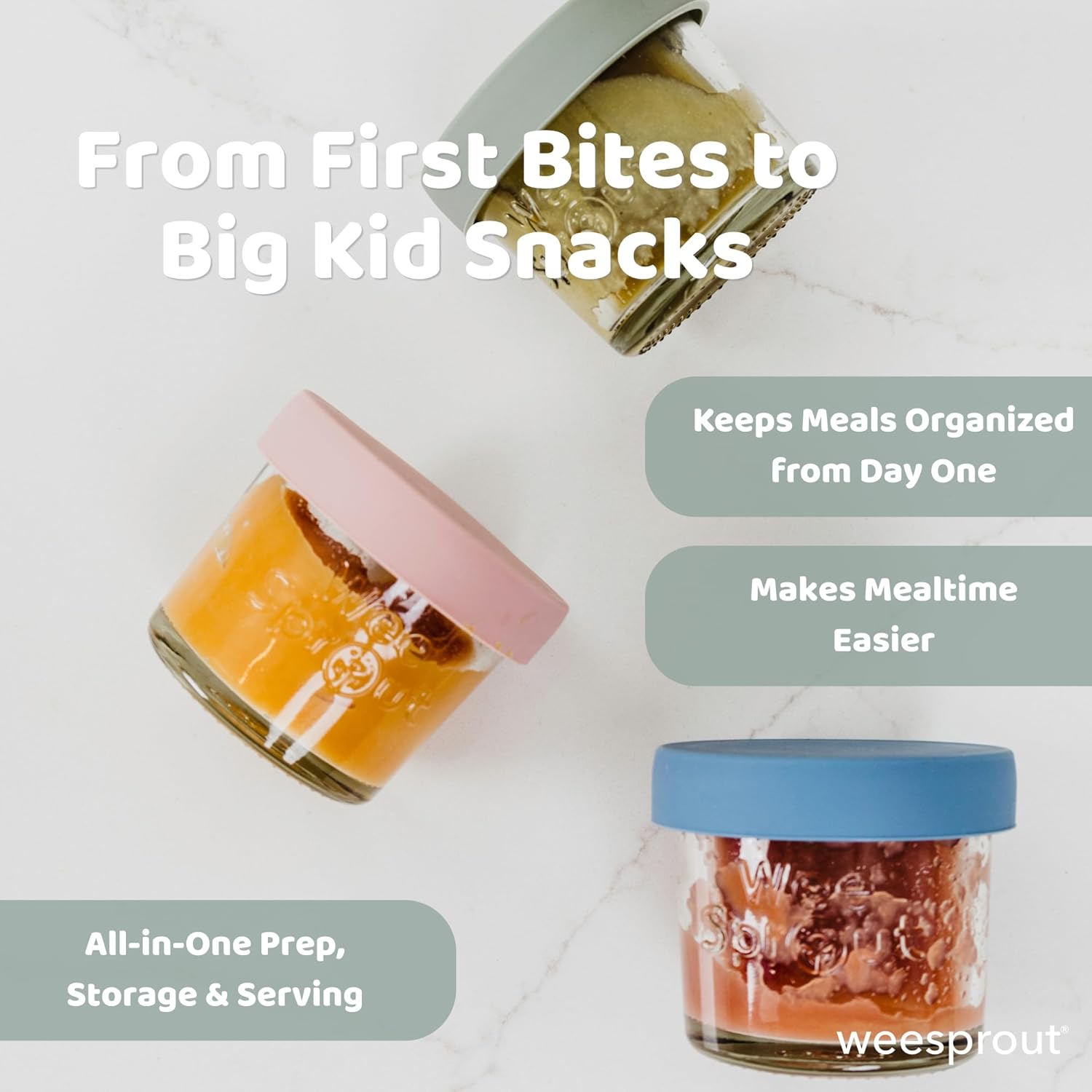 Glass Baby Food Storage Jars w - đánh giá và giá Baby Food Glass Jar