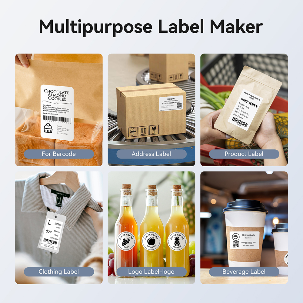 Niimbot B21/B21 Pro Wireless I - đánh giá và giá Baby Food Label