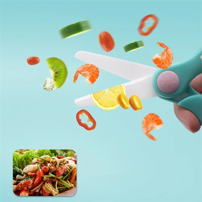 Ceramic Blade Kitchen Food Sci - đánh giá và giá Baby Food Scissors
