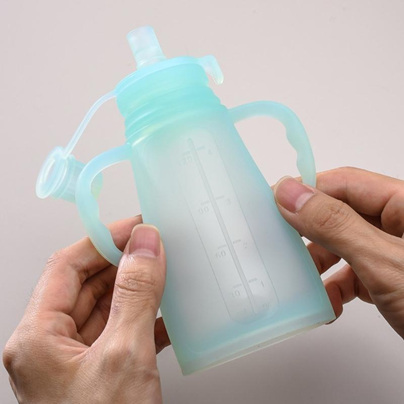 Portable Leakproof Silicone Ba - đánh giá và giá Baby Food Reusable Pouches