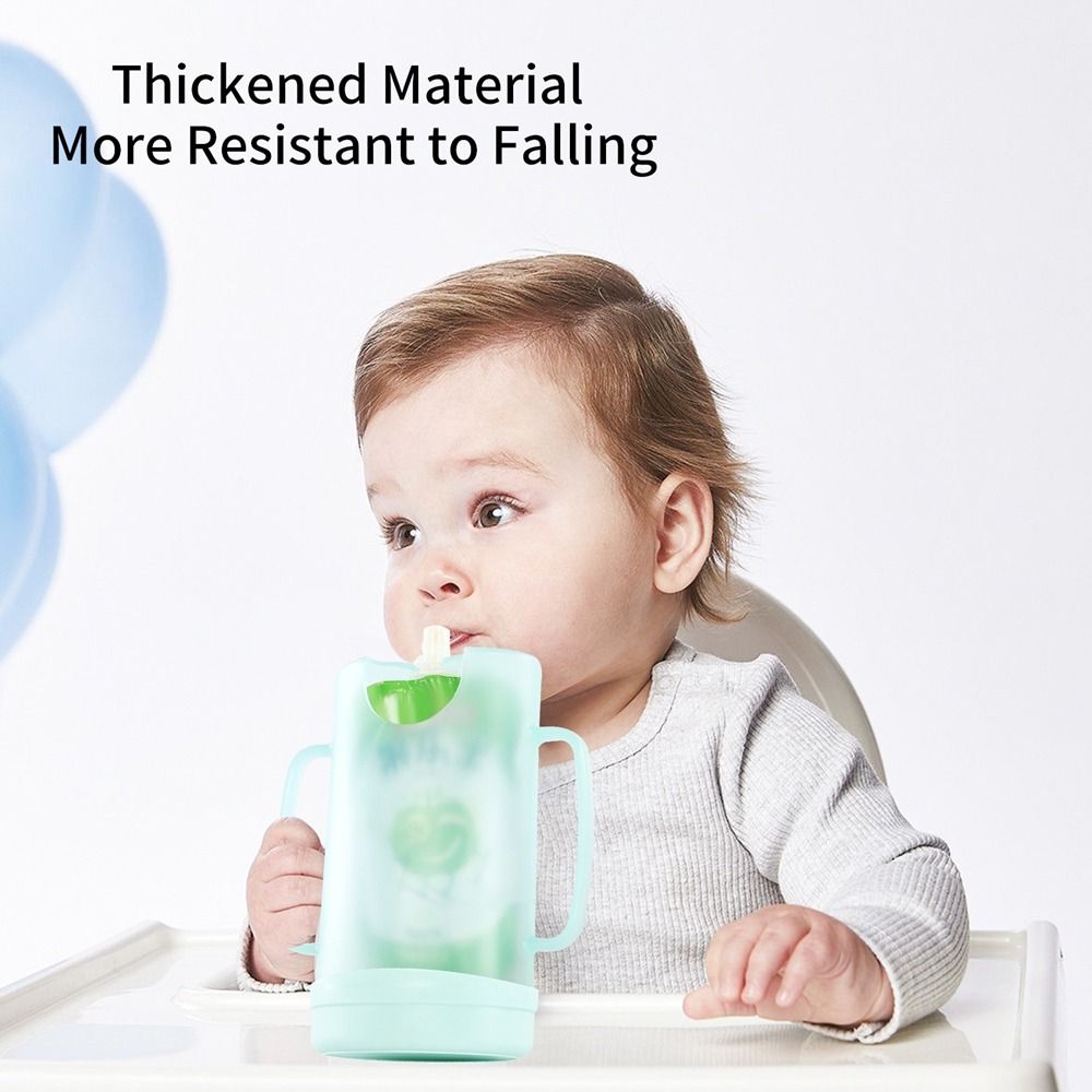 Plastic Squeeze Pouch Holder C - đánh giá và giá Baby Food Reusable Pouches