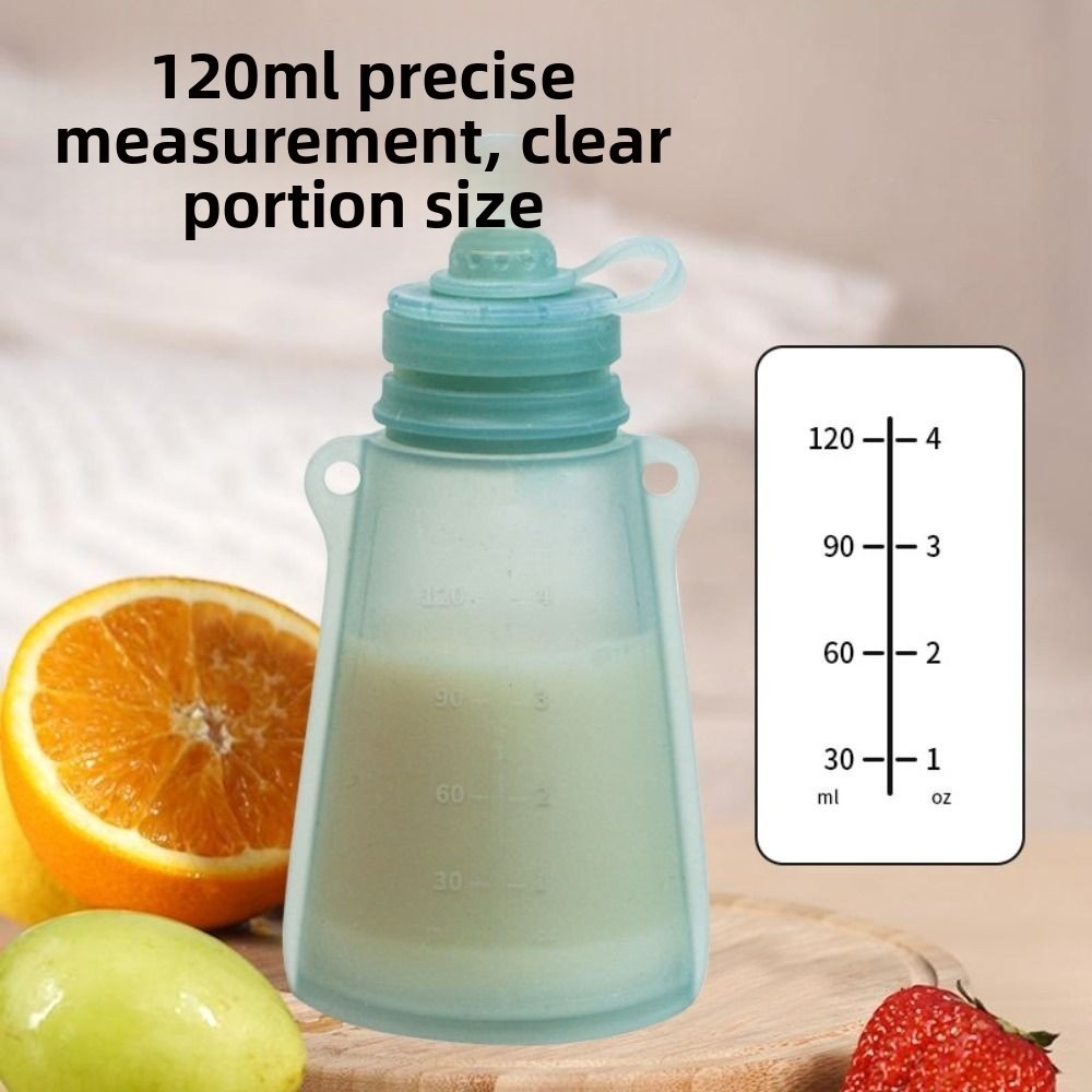 BPA Free Silicone Baby Food Po - đánh giá và giá Baby Food Reusable Pouches