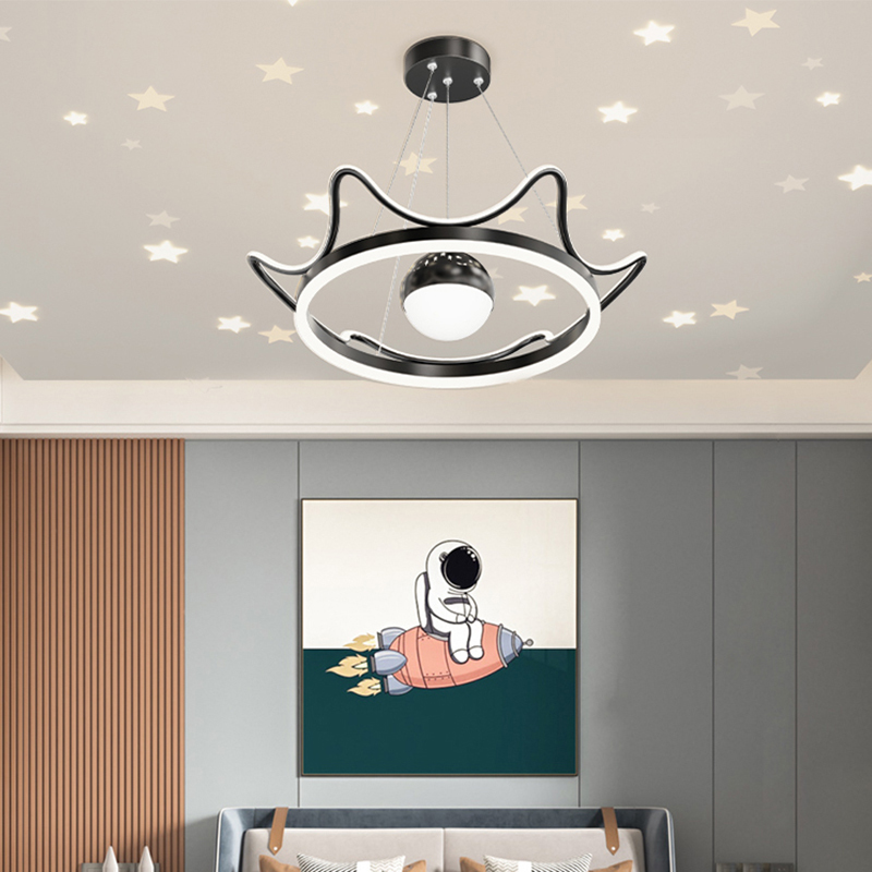 Modern Crown Starry Sky LED Pe - đánh giá và giá Baby Food In Restaurant