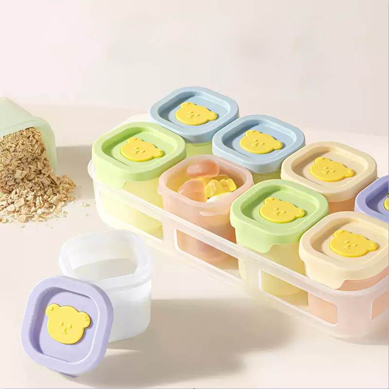 Baby complementary food box ba - đánh giá và giá Baby Food Glass Jar