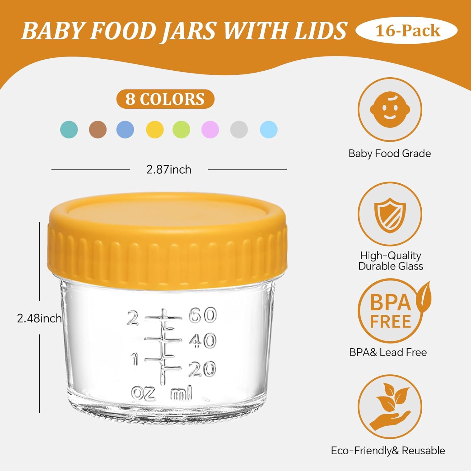 Glass Baby Food Storage Contai - đánh giá và giá Baby Food Reusable Pouches