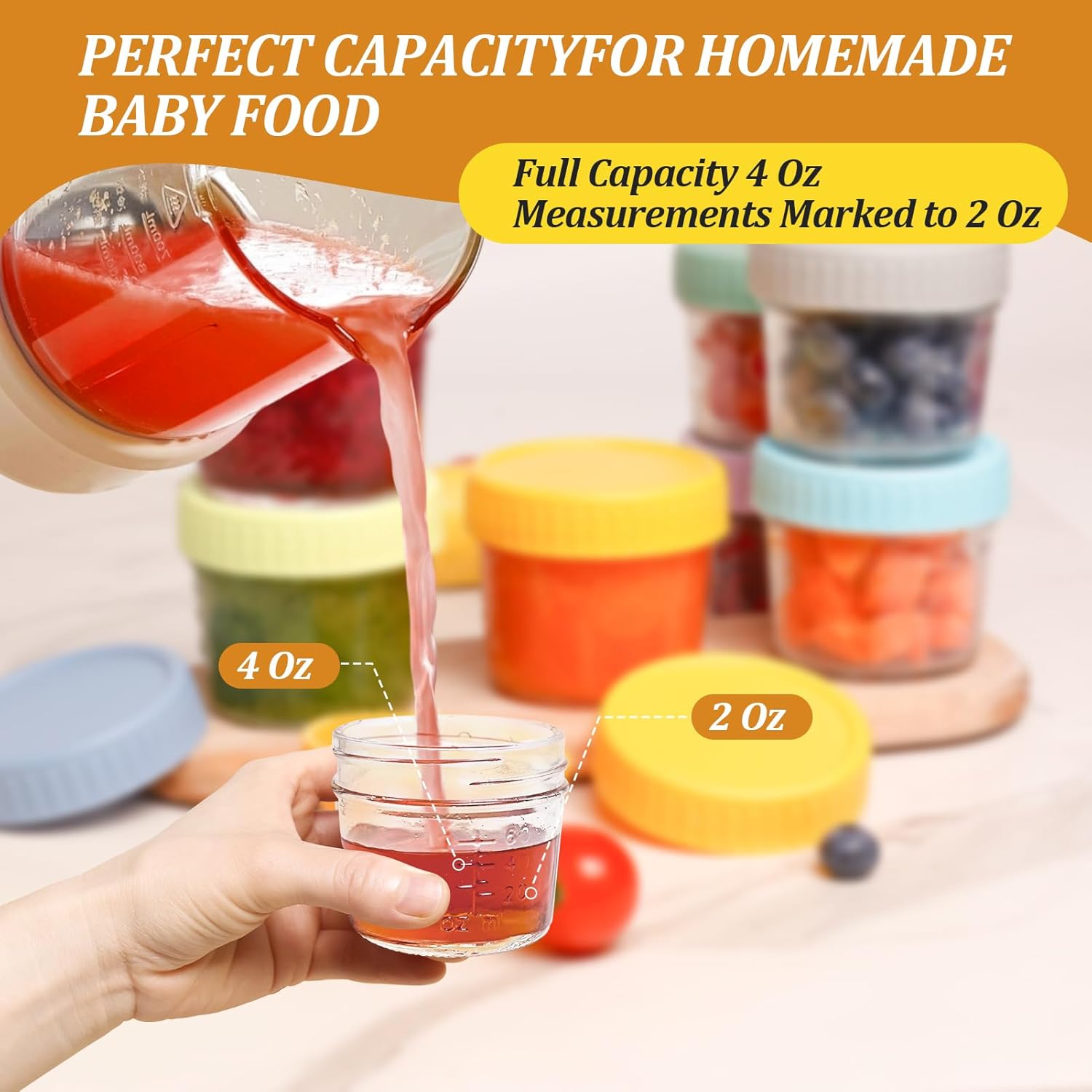 Glass Baby Food Storage Contai - đánh giá và giá Baby Food Reusable Pouches