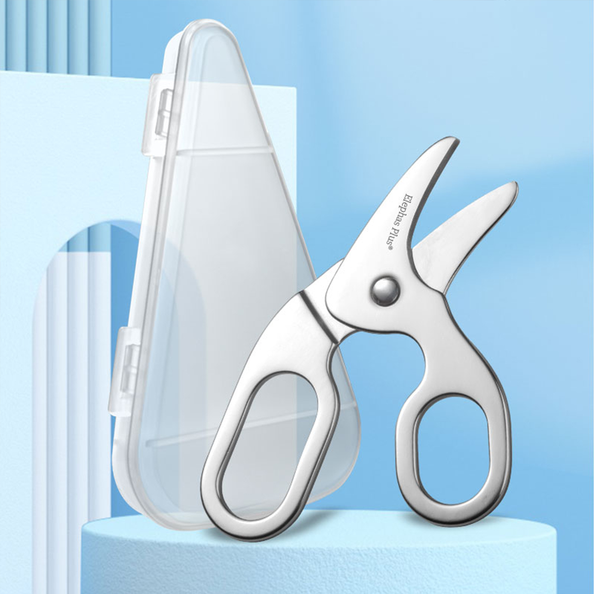 Safety Baby Food Scissors - Fo - đánh giá và giá Baby 1 Year Food