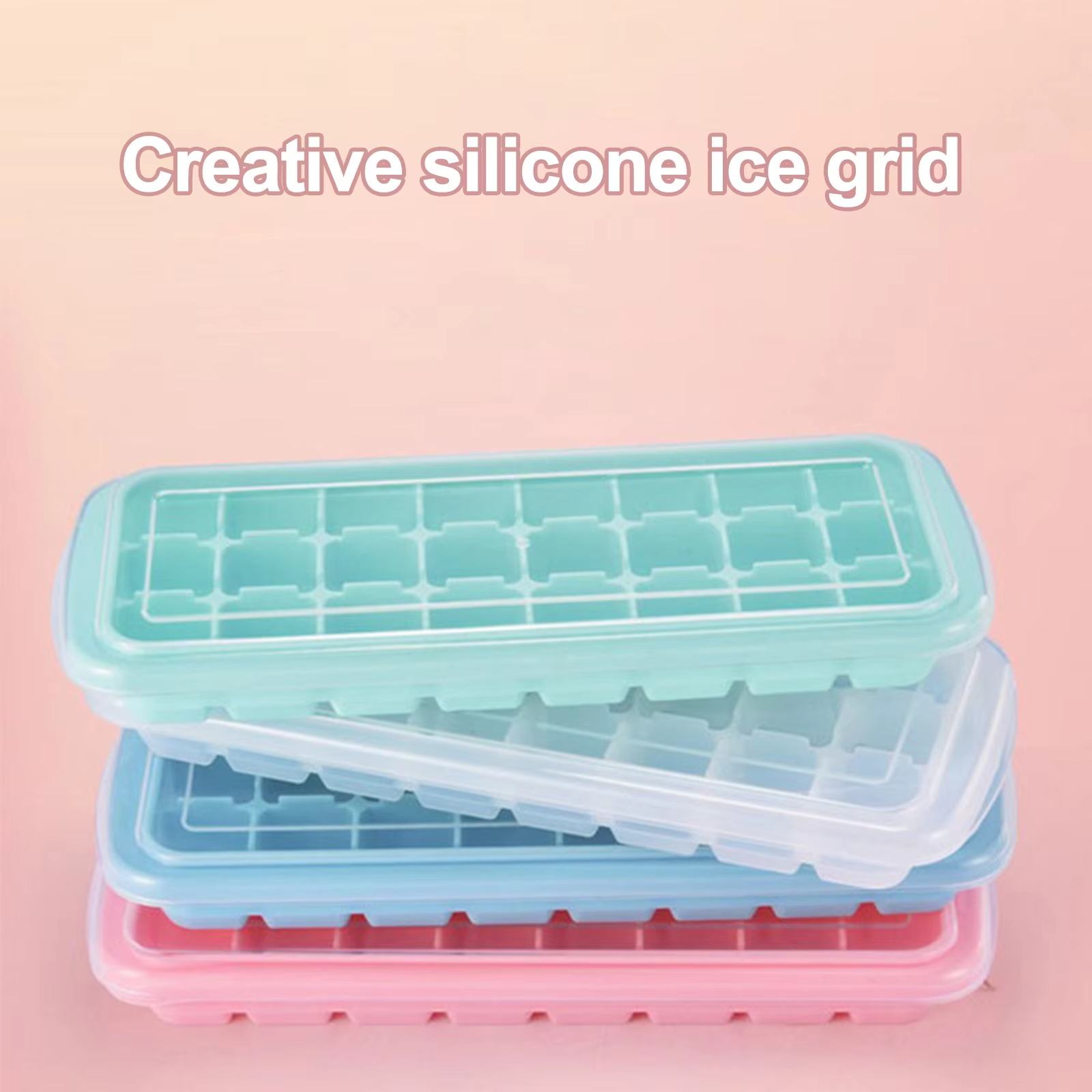 Silicone Ice Cubes Tray with L - đánh giá và giá Baby 1 Year Food