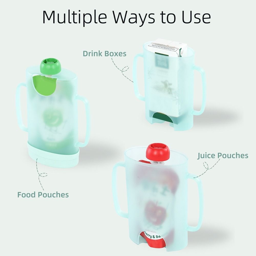 Portable Plastic Squeeze Pouch - đánh giá và giá Baby Food Reusable Pouches