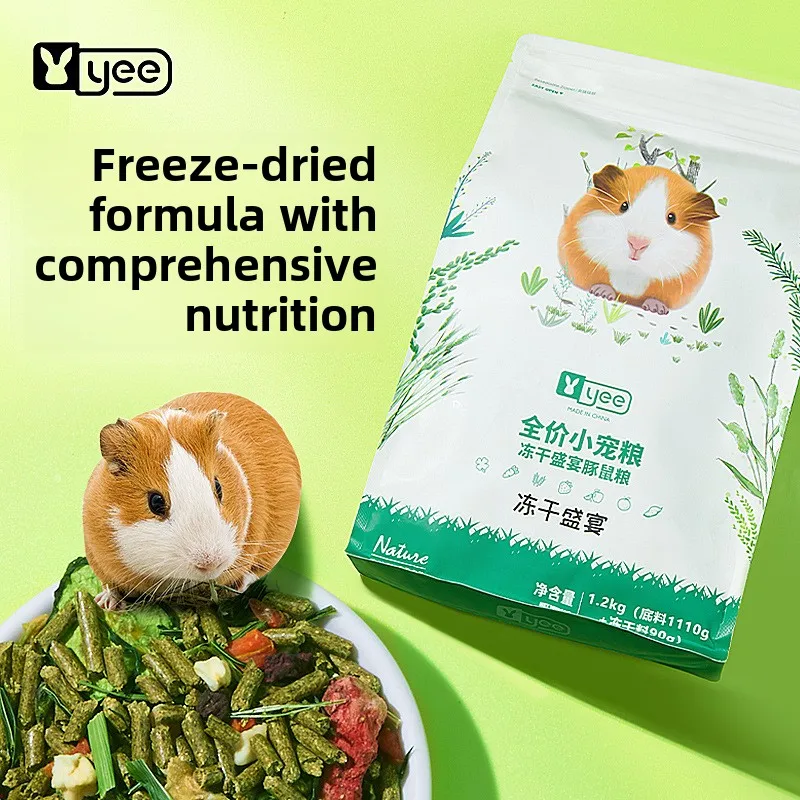YEE Guinea Pig Food - Freeze-D - đánh giá và giá Baby Food Diet