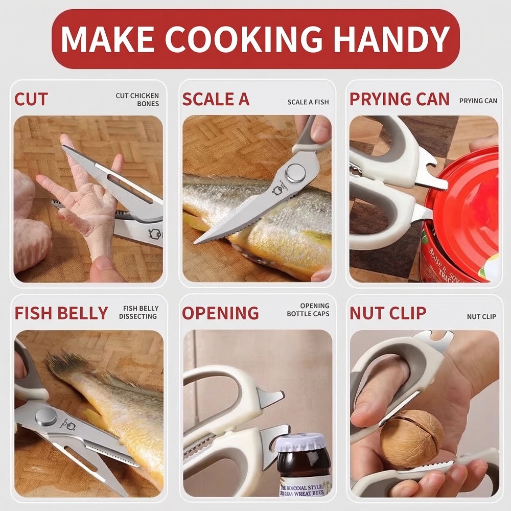 Household Multifunctional Kitc - đánh giá và giá Baby Food Scissors