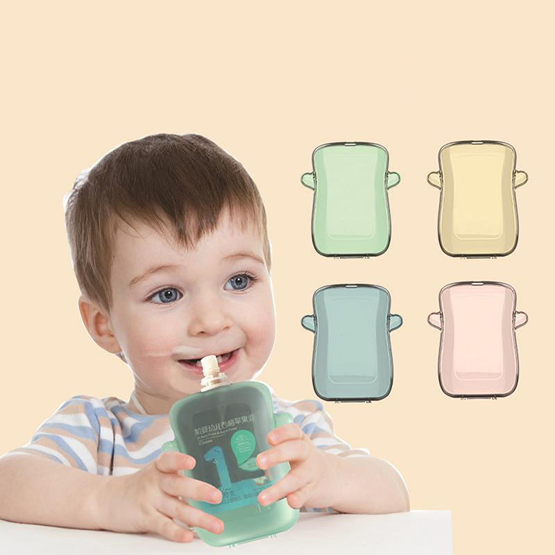 Self-Feeding Baby Food Pouch H - đánh giá và giá Baby Food Reusable Pouches