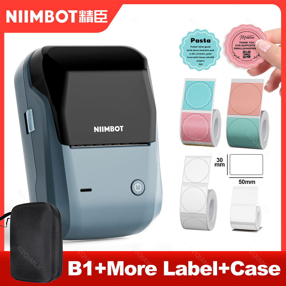 Niimbot B1 Mini Label Thermal  - đánh giá và giá Baby Food Label