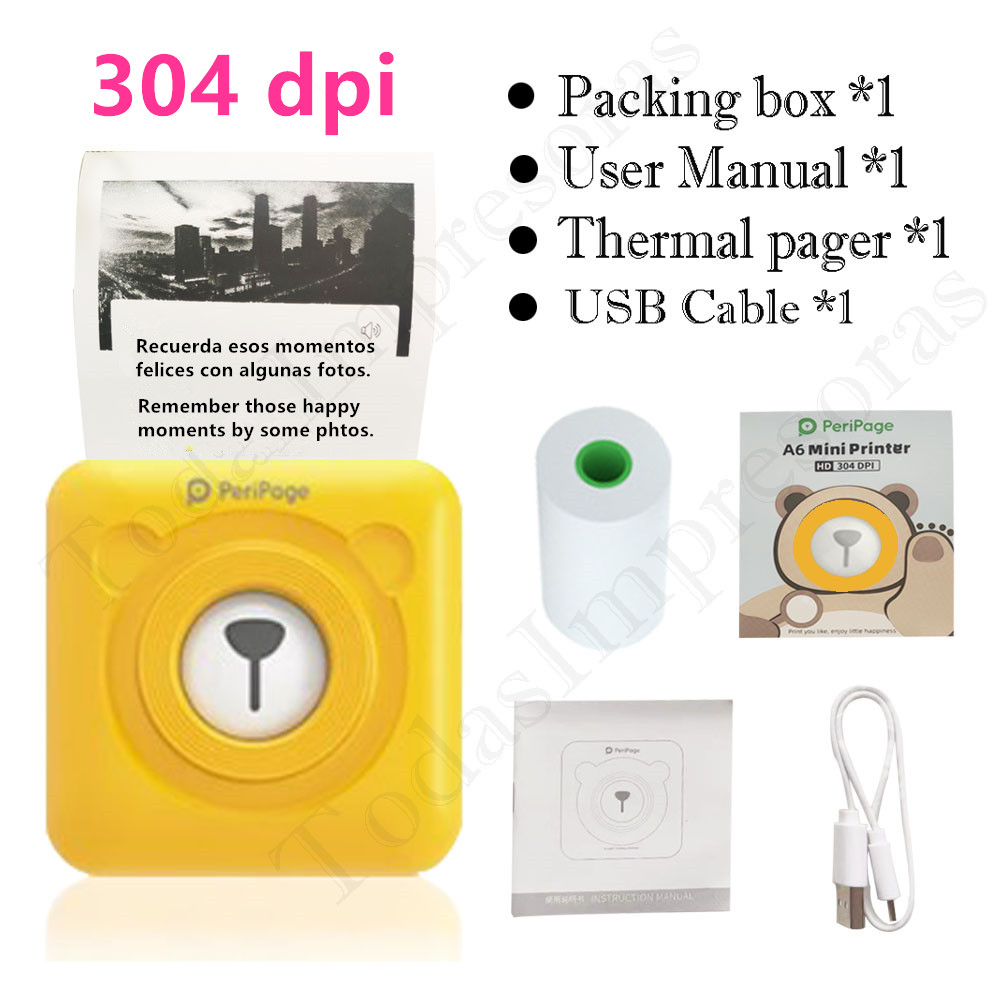 Peripage Original 304dpi A6 Th - đánh giá và giá Baby Food Label