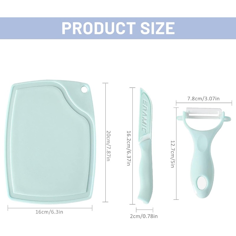Ceramic Knife Set Kid Friendly - đánh giá và giá Baby Food Knife Set